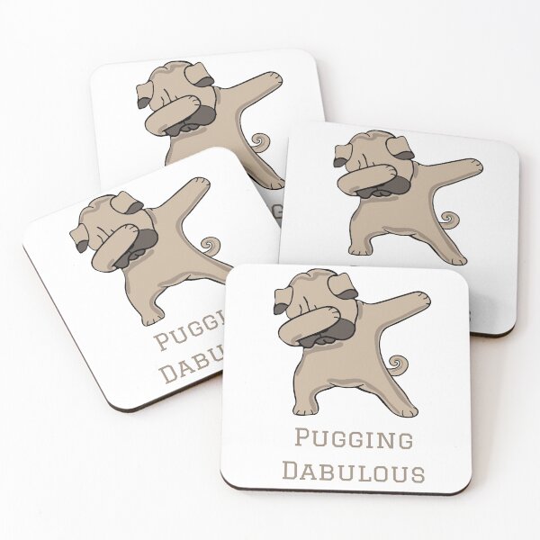 Item preview, Cute Funny Pugging Dabulous Design, Dabbing Pug designed and sold by Gramsta.