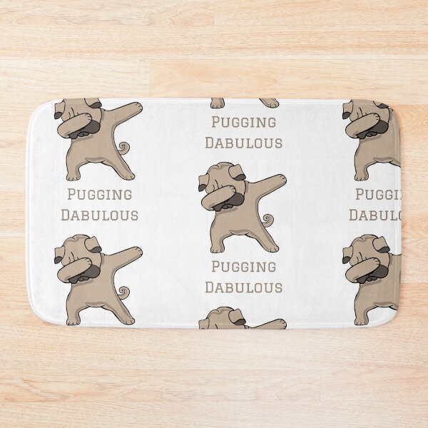 Item preview, Cute Funny Pugging Dabulous Design, Dabbing Pug designed and sold by Gramsta.