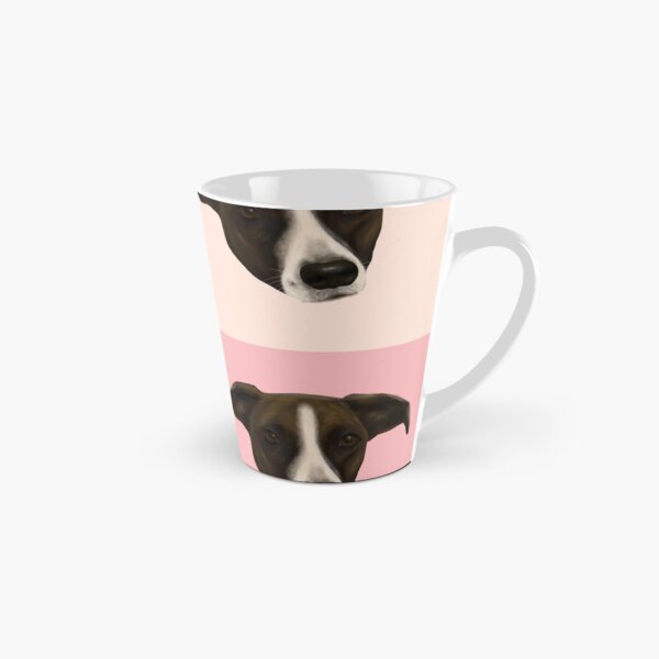 Sweet Dog Portraits - Modern Geometrical Style Tall Mug