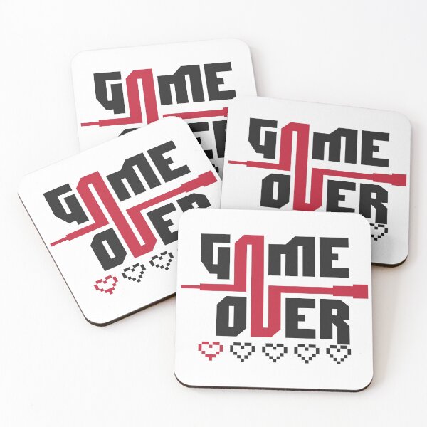 Item preview, game overr (white background) designed and sold by FamiFrikiV.