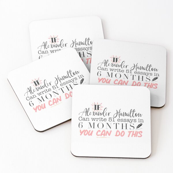 Item preview, Alexander Hamilton 51 Essays Inspiration Student Quote designed and sold by JackCurtis1991.