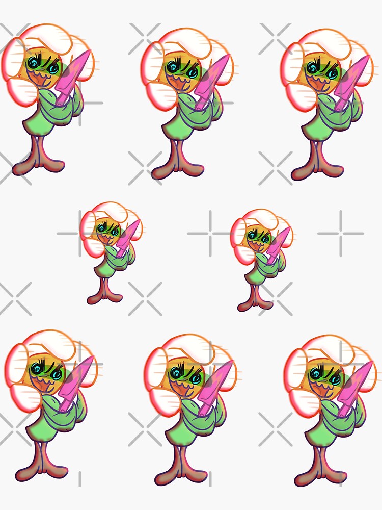 "Bad Daisy!" Sticker for Sale by KOoftheself Redbubble