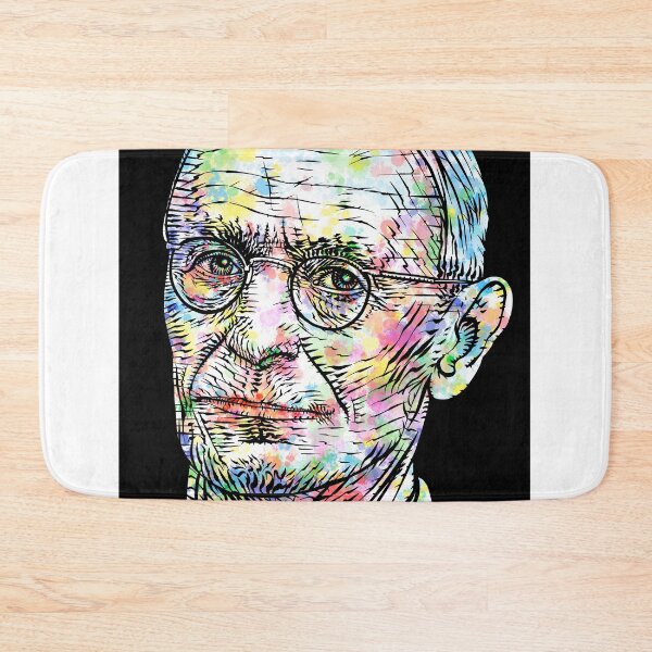Item preview, HERMANN HESSE watercolor and ink portrait designed and sold by lautir.