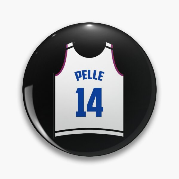 Item preview, Norvel Pelle - 76ers Jersey designed and sold by GammaGraphics.