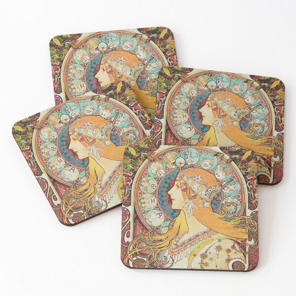 Item preview, Vintage Gypsy Astrology Poster | Alphonse Mucha  designed and sold by wildtribe.