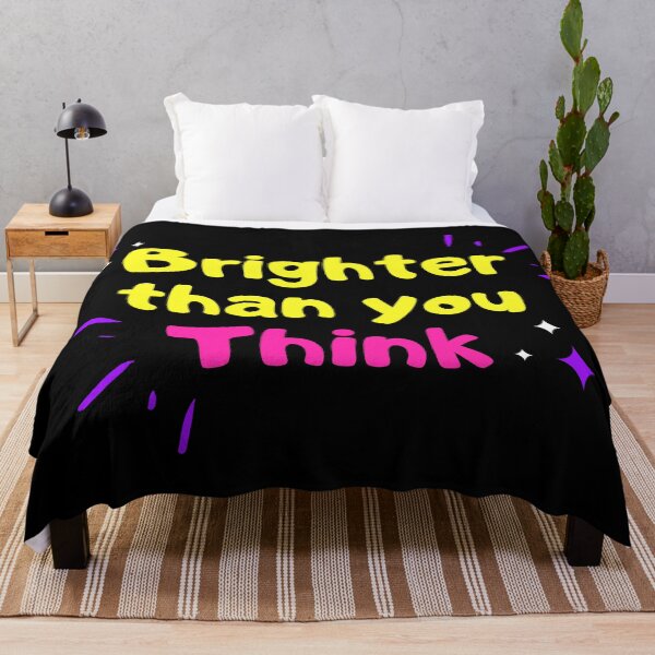 Item preview, Brighter Than You Think designed and sold by Colorful Misfits.