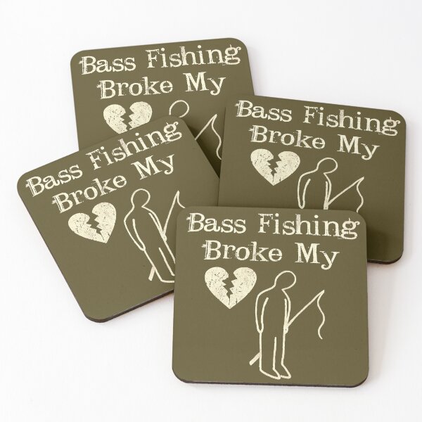 Item preview, Bass Fishing Broke My Heart designed and sold by dangerkin.