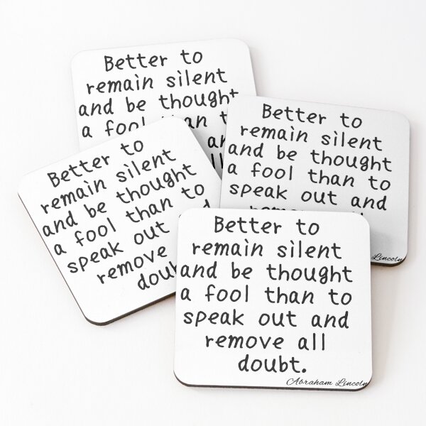 Item preview, Abraham Lincoln Series Quotes of great people designed and sold by yuliyaya.