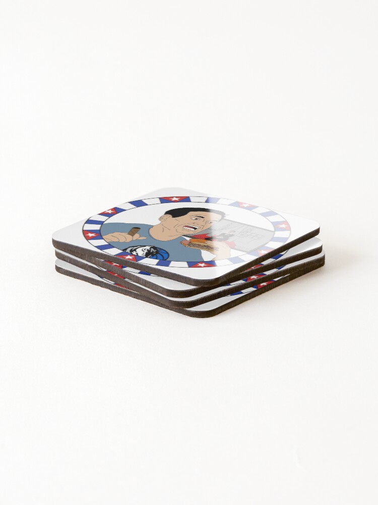 Thumbnail 4 of 5, Coasters (Set of 4), Cubans designed and sold by Business-Rambo.