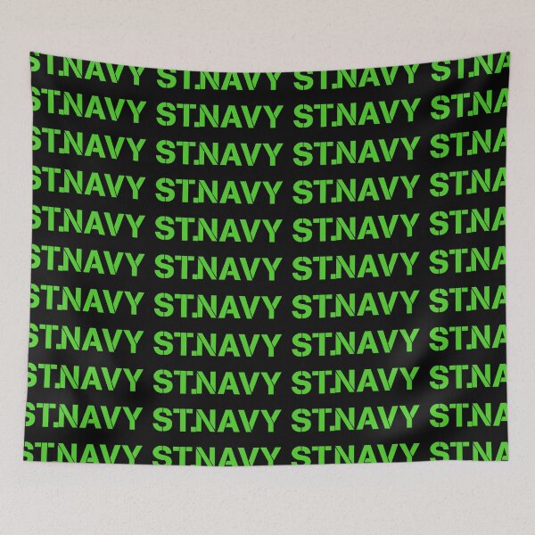 Item preview, Navy Street NS - neon green designed and sold by A. Love.