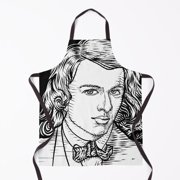 Item preview, DANTE GABRIEL ROSSETTI ink portrait designed and sold by lautir.