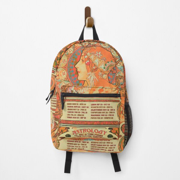 Item preview, 70's Vintage Astrology Poster | Alphonse Mucha designed and sold by wildtribe.
