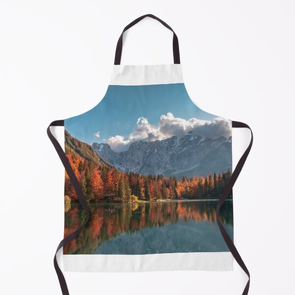 Item preview, Colorful autumn foliage at the alpine lake designed and sold by zakaz86.