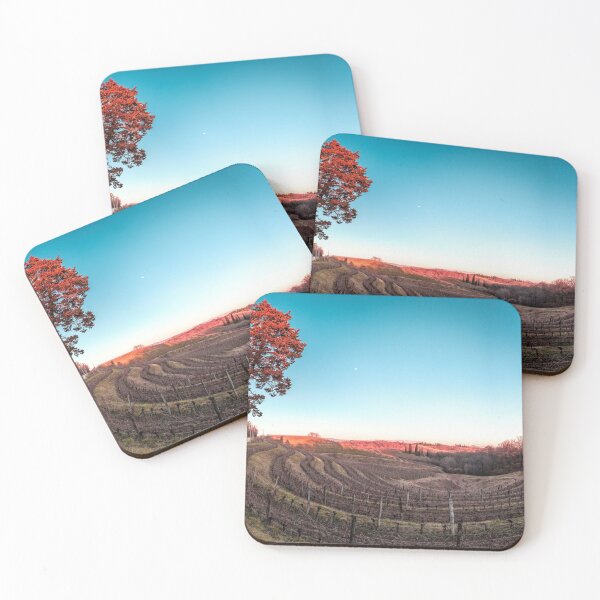 Item preview, Winter sunset in the vineyards of Collio Friulano designed and sold by zakaz86.