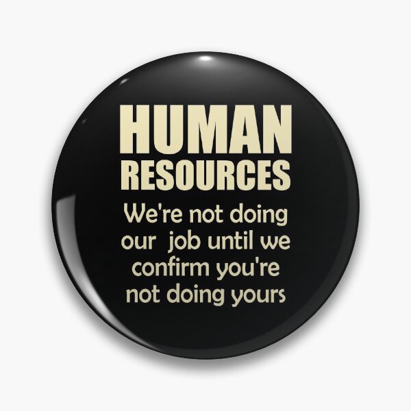 Item preview, Funny Human Resources Job Description designed and sold by JustCreativity.