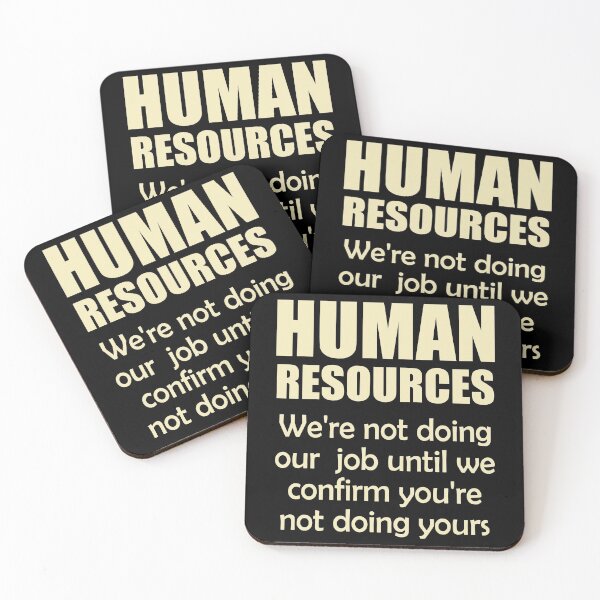 Item preview, Funny Human Resources Job Description designed and sold by JustCreativity.