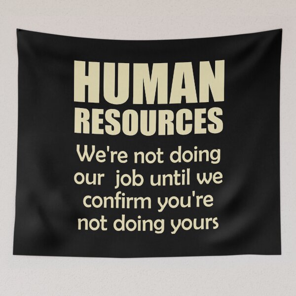Item preview, Funny Human Resources Job Description designed and sold by JustCreativity.