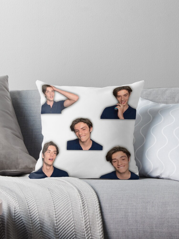 Louis Partridge Pillows & Cushions for Sale