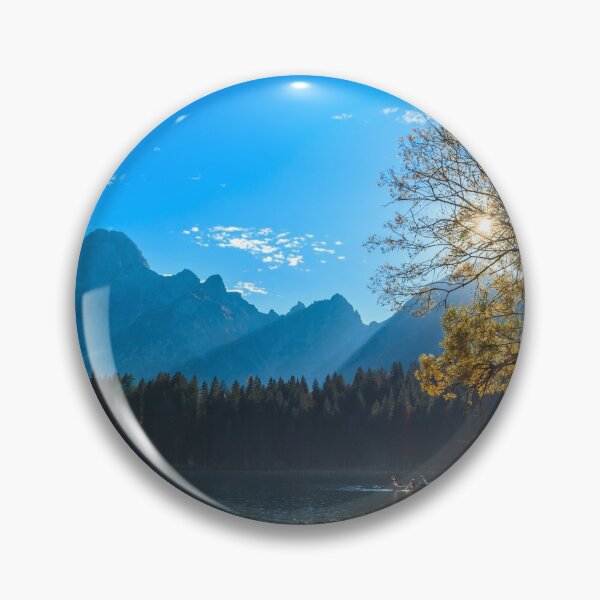 Item preview, Colorful autumn foliage at the alpine lake designed and sold by zakaz86.