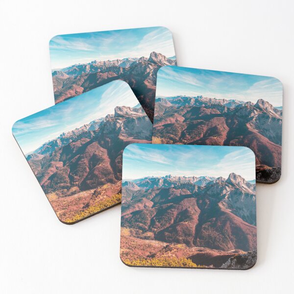 Item preview, Sunny autumn day at the mount Tersadia in the italian alps designed and sold by zakaz86.