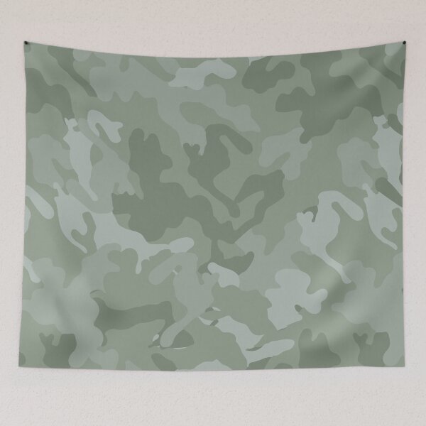 Item preview, Camuflaje verde salvia | Diseño de patrón de camuflaje militar designed and sold by TheWalnut.