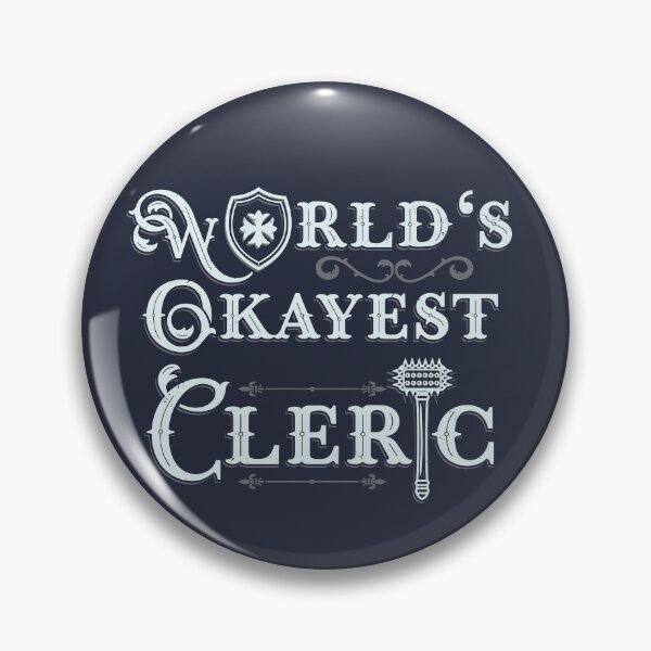 Item preview, Okayest Cleric designed and sold by Bricke.