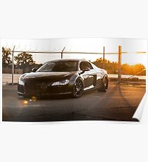 Audi R8 at Sunset Poster