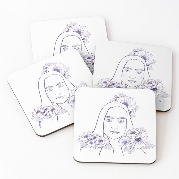 Item preview, Simplistic Portrait of a Not-So-Simple Girl designed and sold by duskentine.