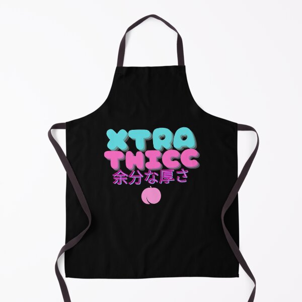 Item preview, XTRA THICC Extra Thick Peach Cute Pastel Kawaii Rainbow and Stars Goth Emo Alternative designed and sold by RKSDesigns.