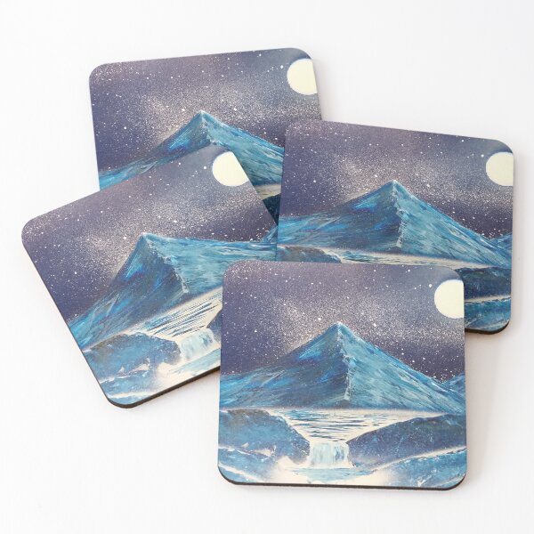 Item preview, The Blue Mountains at night designed and sold by edwardtiptonart.