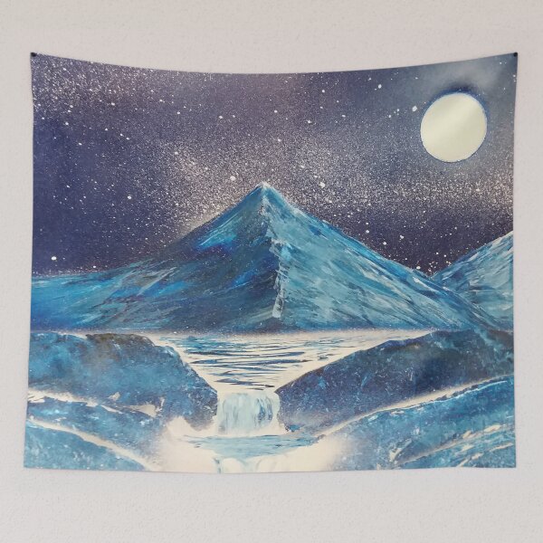Item preview, The Blue Mountains at night designed and sold by edwardtiptonart.