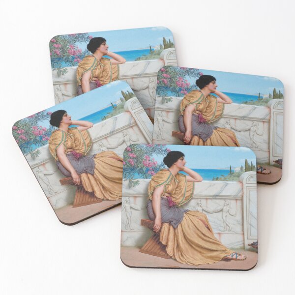 Item preview, Leisure Hours (1905) - John William Godward designed and sold by SALON DES ARTS.