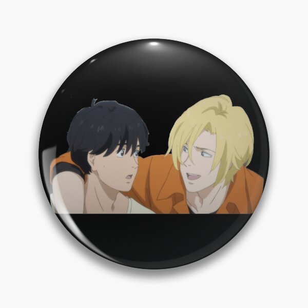 Item preview, BANANA FISH - BF BLACK AND YELLOW gay lgbt designed and sold by A. Love.