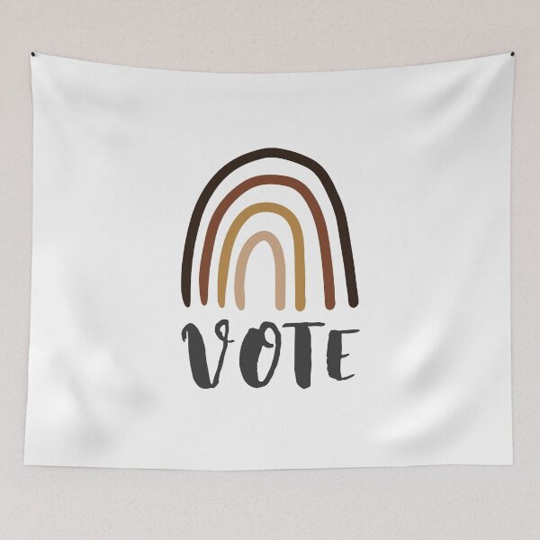 Item preview, Vote - Melanin Rainbow designed and sold by MoopCatSwag.