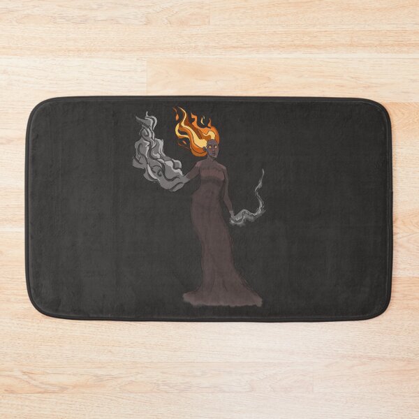 Item preview, Fire and Smoke Elemental Woman designed and sold by Libby Snow.