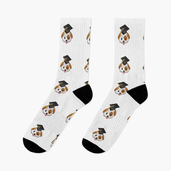 Item preview, Graduation Emoji – Dog/Puppy Face designed and sold by Hannah Jacole.