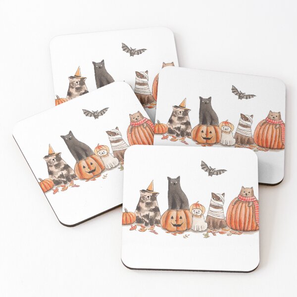 Item preview, Halloween Cats designed and sold by Tina van Dijk.