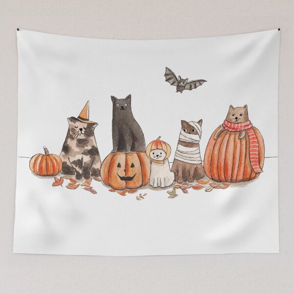 Item preview, Halloween Cats designed and sold by Tina van Dijk.