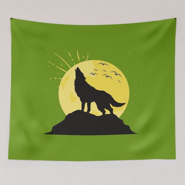 Item preview, Shadow of wolves designed and sold by mikoala50.