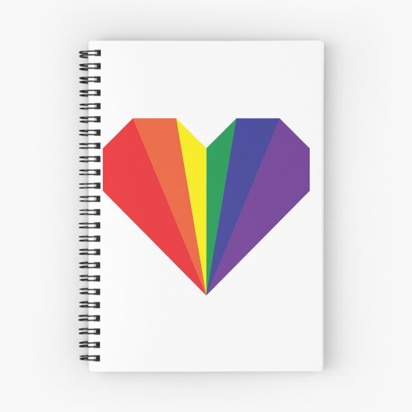 Item preview, Rainbow Heart designed and sold by Jen Cloes Designs.