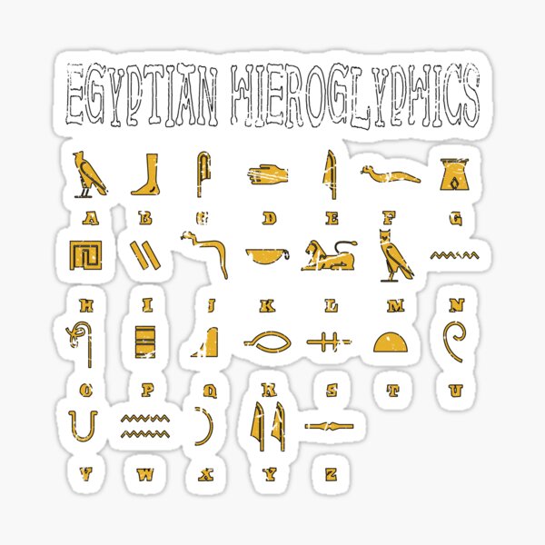 Vista previa del artículo con la obra «Jeroglíficos egipcios Egipto pirámide», diseñado y vendido por MooonTees.