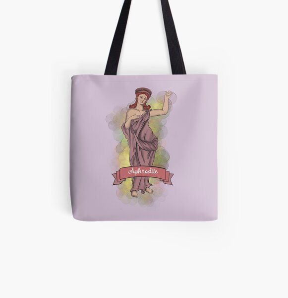 Aphrodite in Pella All Over Print Tote Bag