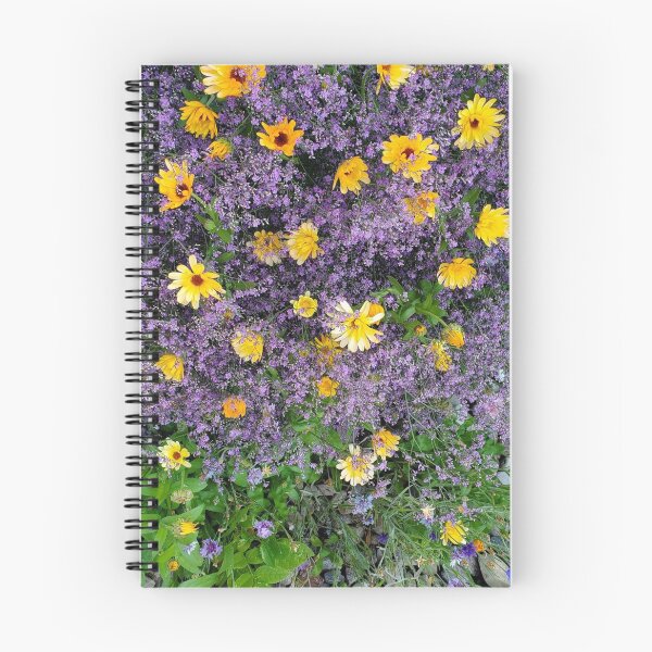 Item preview, Calendula in a Sea of Purple designed and sold by normacallicott.
