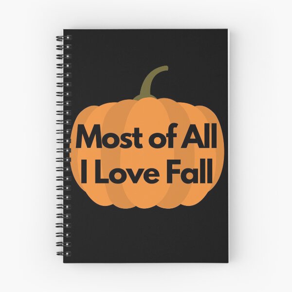 Item preview, Most of All I Love Fall Autumn Pumpkin Design designed and sold by up4tee.