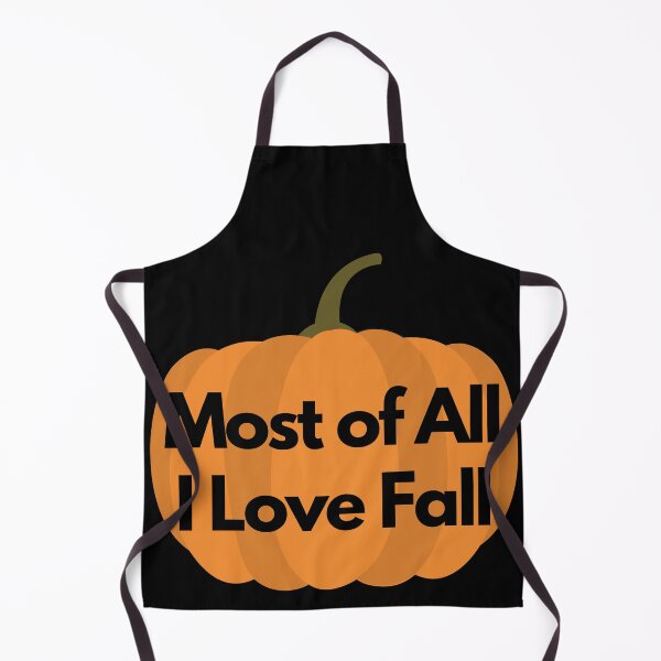 Item preview, Most of All I Love Fall Autumn Pumpkin Design designed and sold by up4tee.