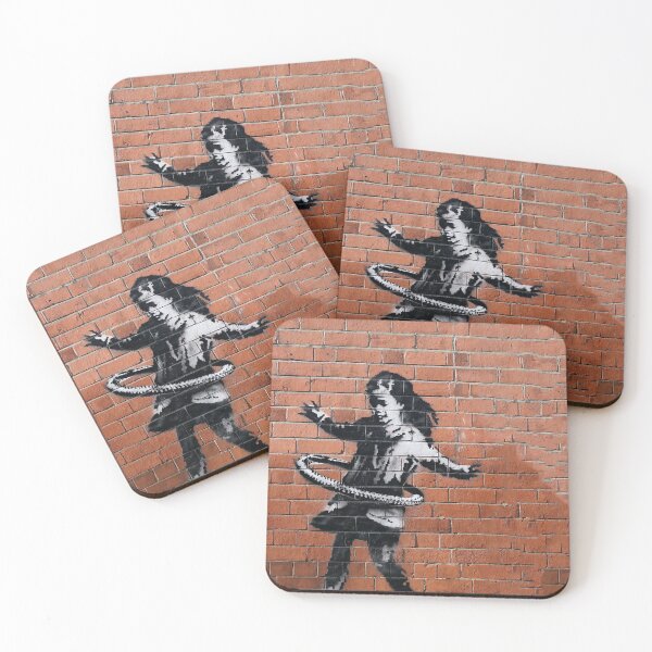 Item preview, Banksy Hula-Hooping Girl designed and sold by So Sorted Design.