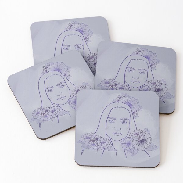 Item preview, Simplistic Portrait of a Not-So-Simple Girl w/ Background designed and sold by duskentine.