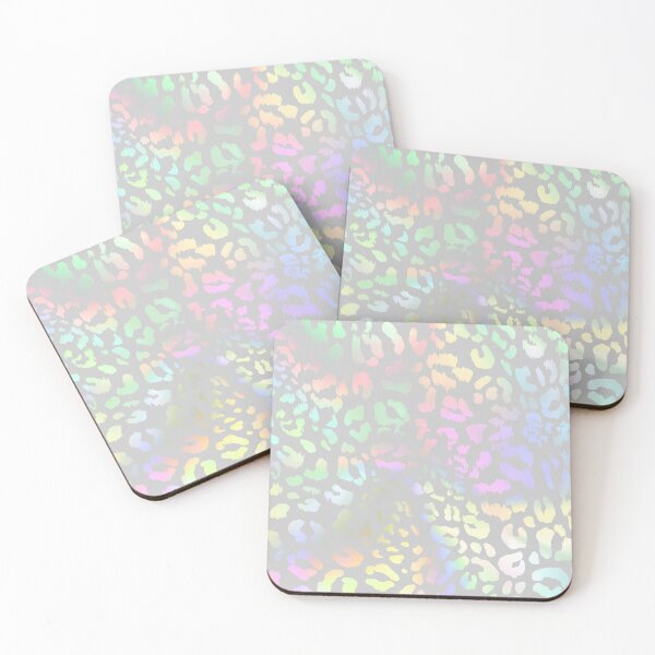 Item preview, Soft Pastel Rainbow Leopard Spots Aesthetic Design designed and sold by FreshPrintini.