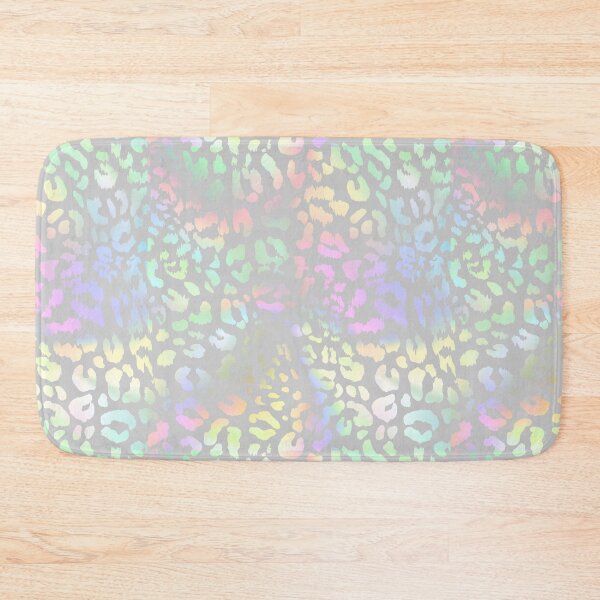 Item preview, Soft Pastel Rainbow Leopard Spots Aesthetic Design designed and sold by FreshPrintini.