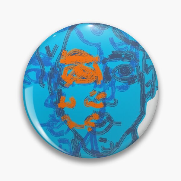 Item preview, blue clone portrait designed and sold by k-eckheart.